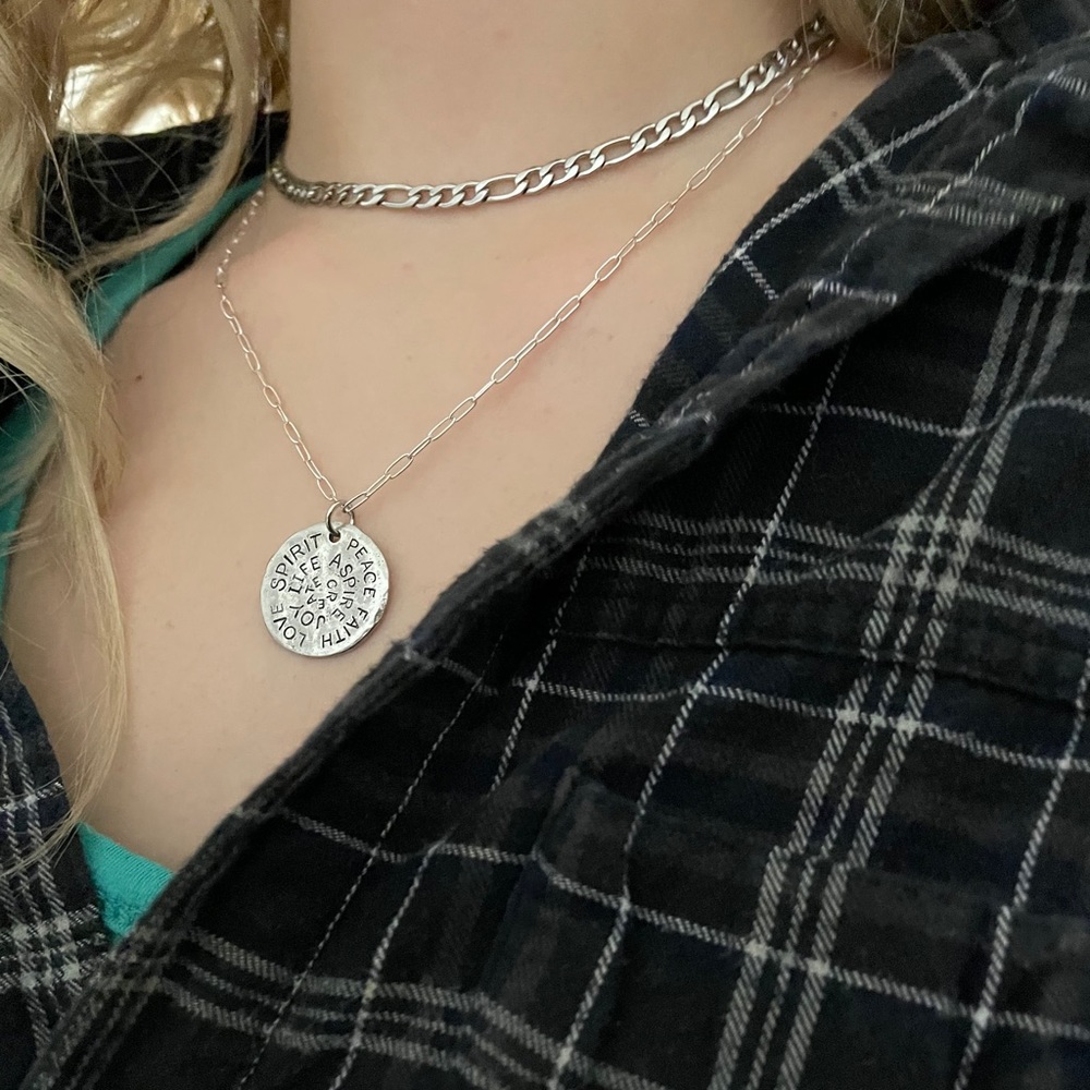Silver necklace